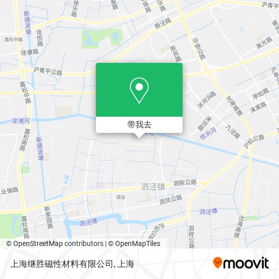 上海继胜磁性材料有限公司地图