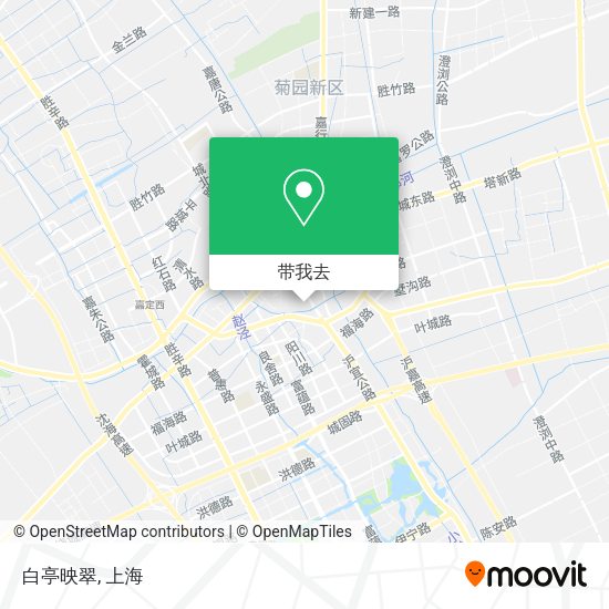 白亭映翠地图