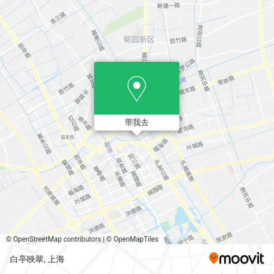 白亭映翠地图