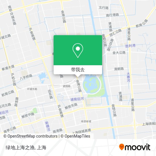 绿地上海之渔地图