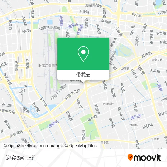 迎宾3路地图