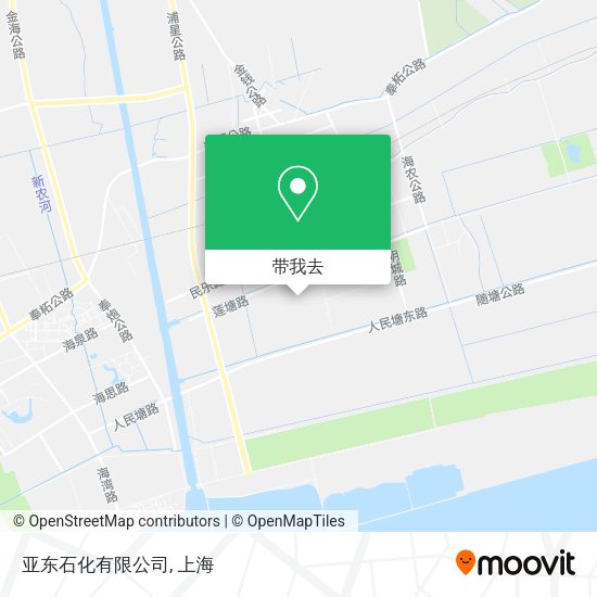 亚东石化有限公司地图