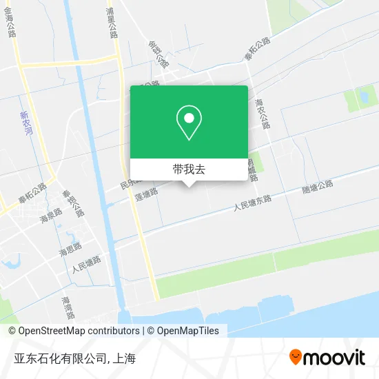 亚东石化有限公司地图