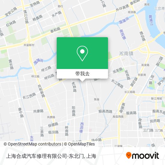 上海合成汽车修理有限公司-东北门地图
