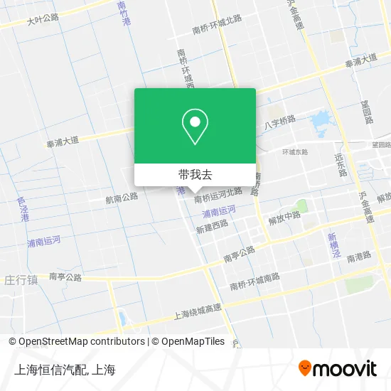 上海恒信汽配地图