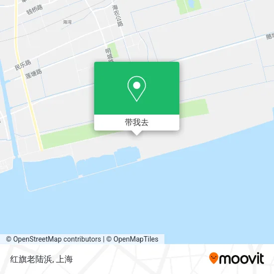 红旗老陆浜地图