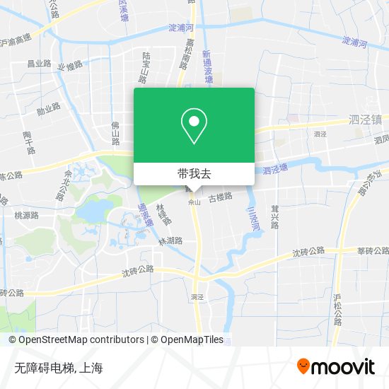 无障碍电梯地图