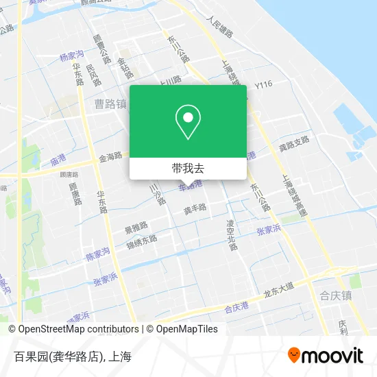 百果园(龚华路店)地图