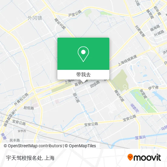 宇天驾校报名处地图