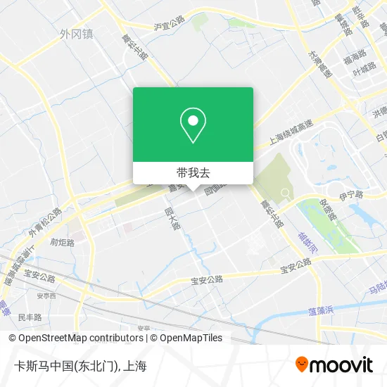 卡斯马中国(东北门)地图