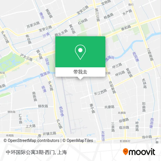 中环国际公寓3期-西门地图