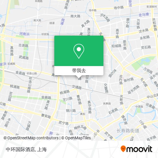 中环国际酒店地图