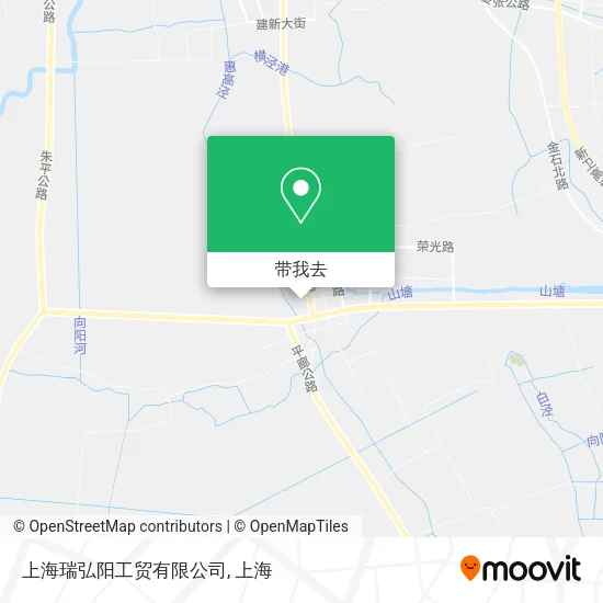 上海瑞弘阳工贸有限公司地图