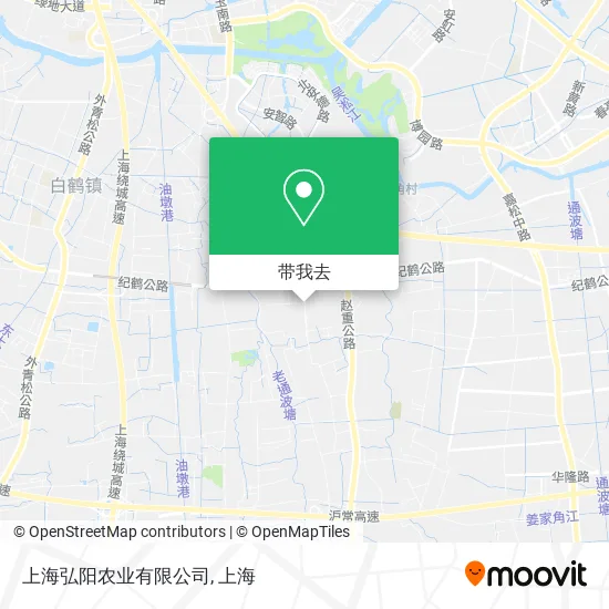 上海弘阳农业有限公司地图