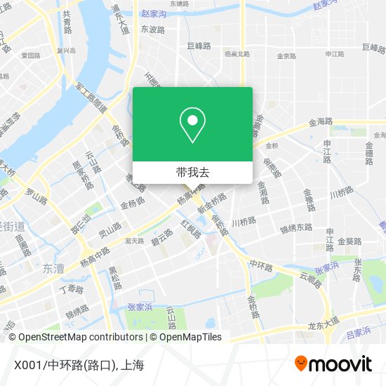 X001/中环路(路口)地图