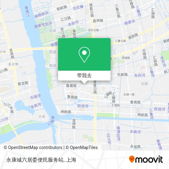 永康城六居委便民服务站地图