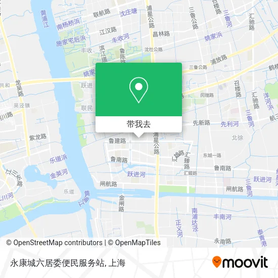 永康城六居委便民服务站地图