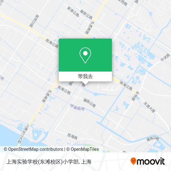 上海实验学校(东滩校区)小学部地图