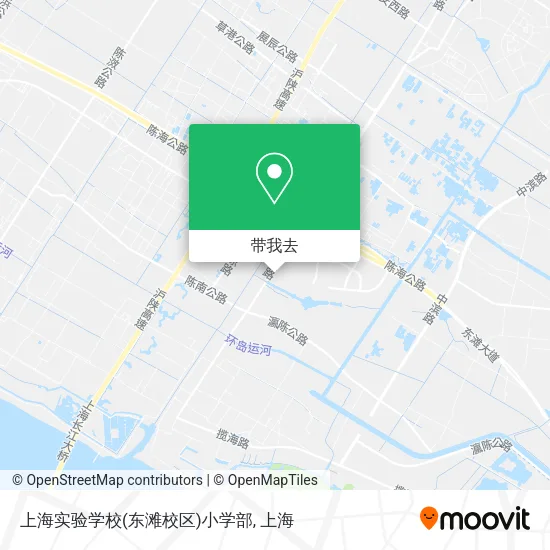 上海实验学校(东滩校区)小学部地图