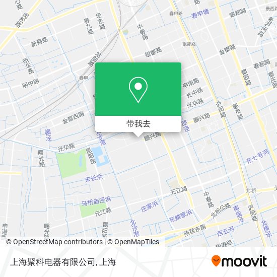 上海聚科电器有限公司地图