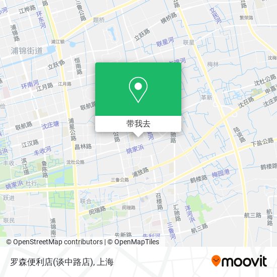 罗森便利店(谈中路店)地图