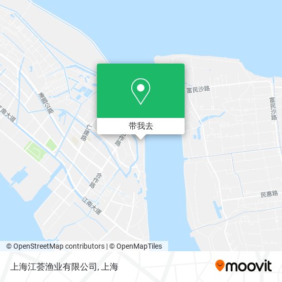 上海江荟渔业有限公司地图