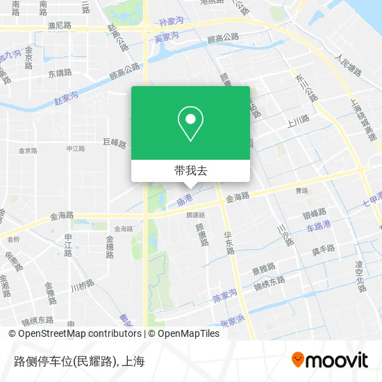 路侧停车位(民耀路)地图