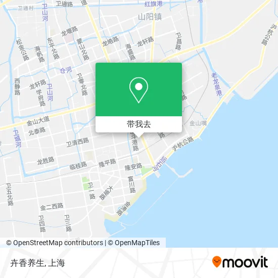 卉香养生地图