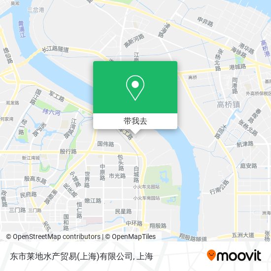 东市莱地水产贸易(上海)有限公司地图