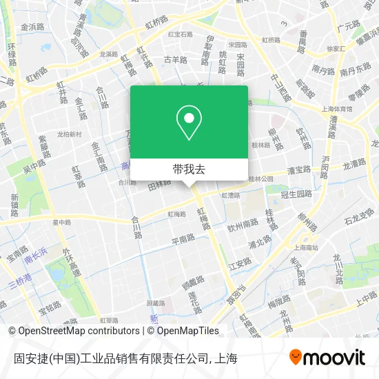 固安捷(中国)工业品销售有限责任公司地图
