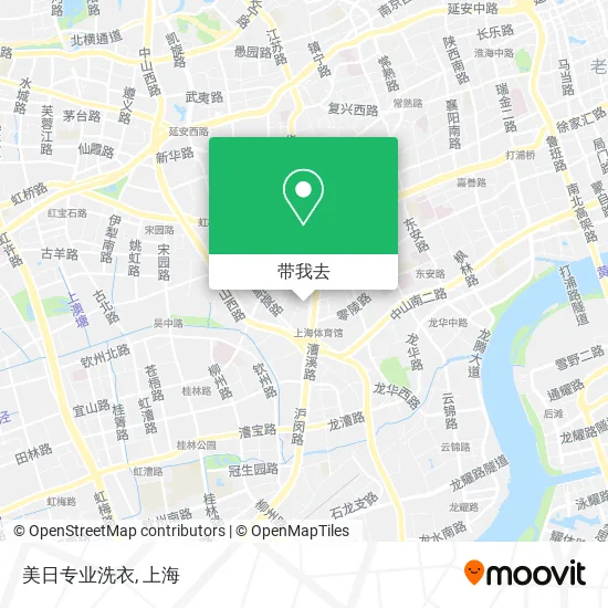 美日专业洗衣地图