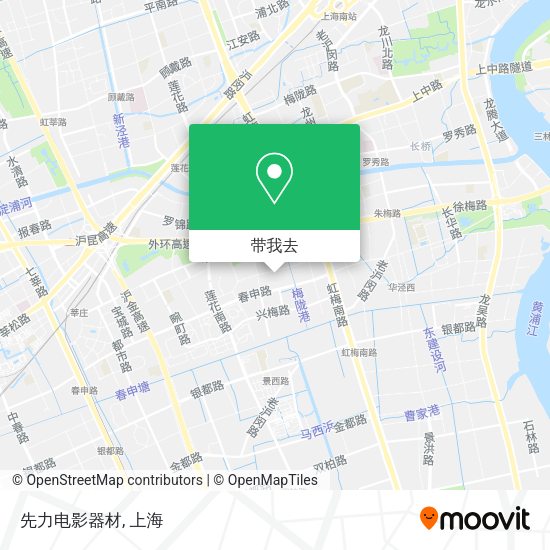 先力电影器材地图