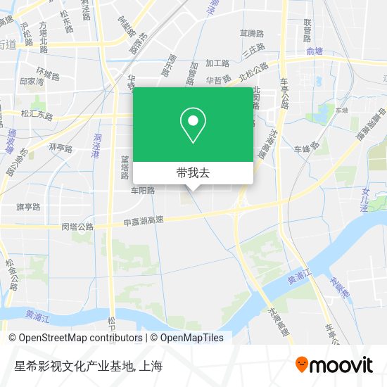 星希影视文化产业基地地图