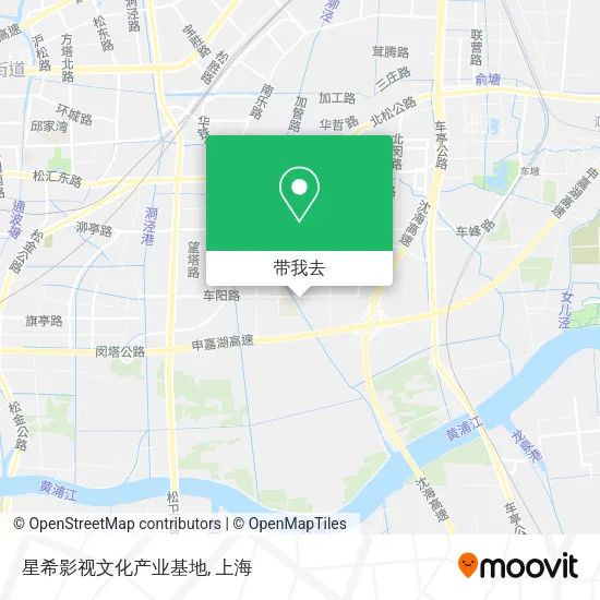星希影视文化产业基地地图