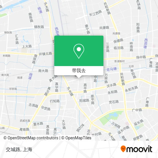 交城路地图