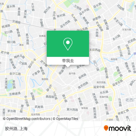 胶州路地图