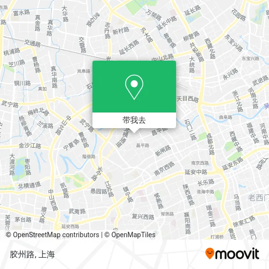 胶州路地图