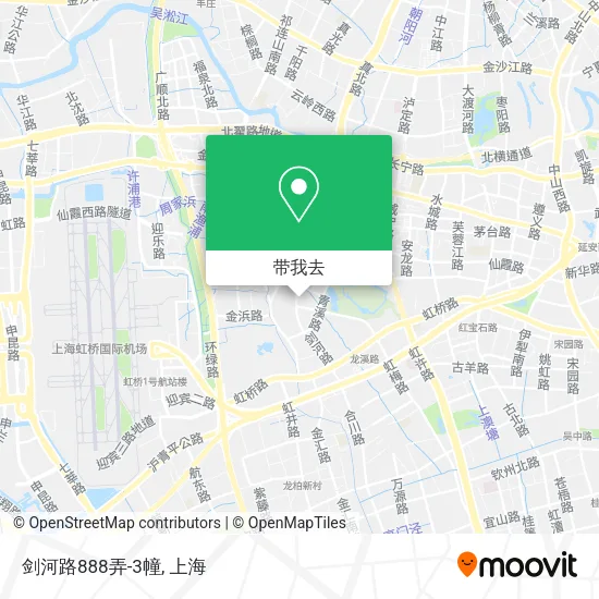 剑河路888弄-3幢地图