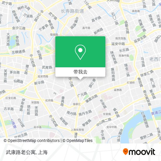 武康路老公寓地图