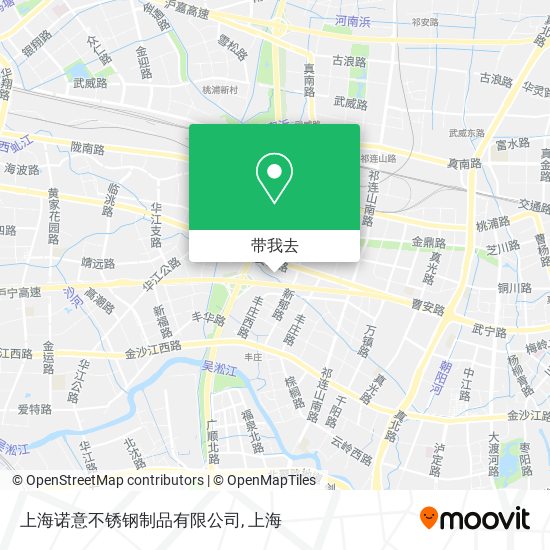 上海诺意不锈钢制品有限公司地图