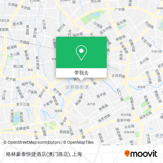 格林豪泰快捷酒店(澳门路店)地图