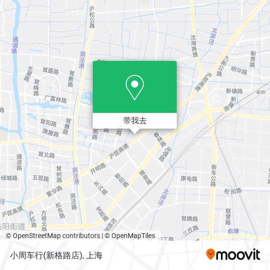 小周车行(新格路店)地图