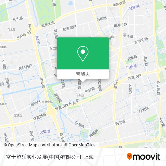 富士施乐实业发展(中国)有限公司地图