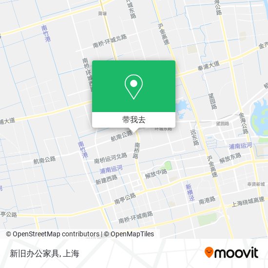 新旧办公家具地图