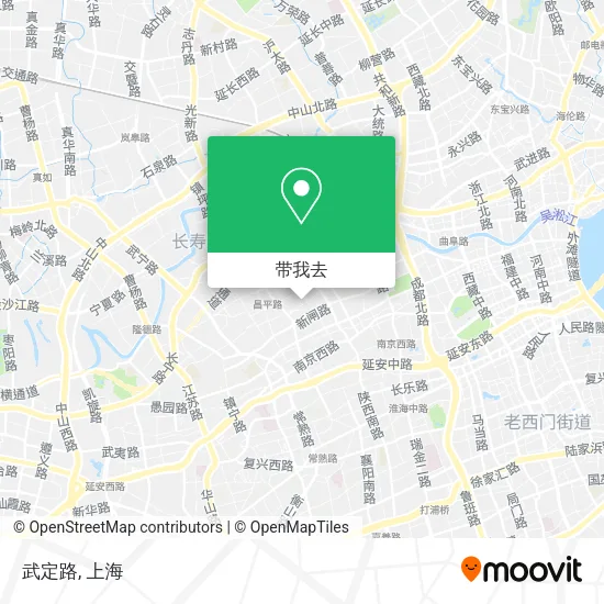 武定路地图