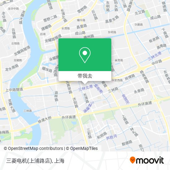 三菱电机(上浦路店)地图