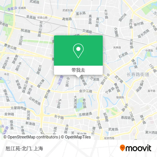 怒江苑-北门地图