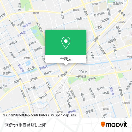 来伊份(报春路店)地图