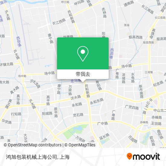 鸿旭包装机械上海公司地图