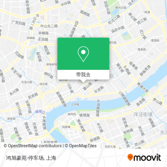 鸿旭豪苑-停车场地图